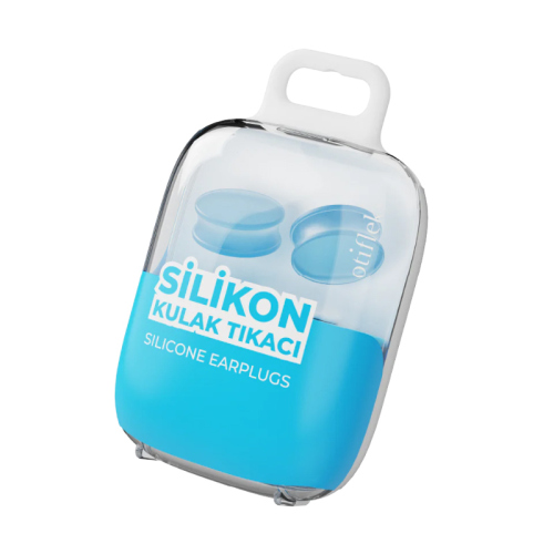 Otiflex Silikon Kulak Tıkacı - Mavi