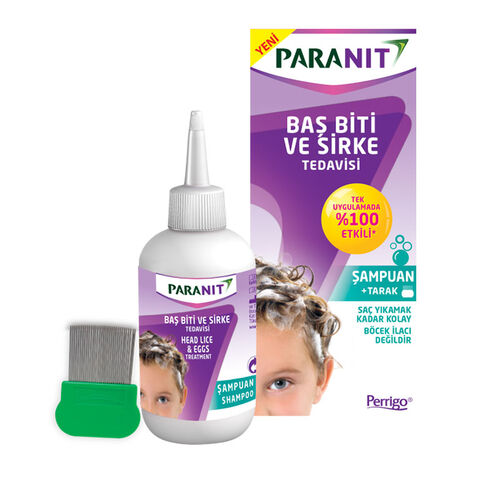 Paranit Shampoo + Kamm 100 ml