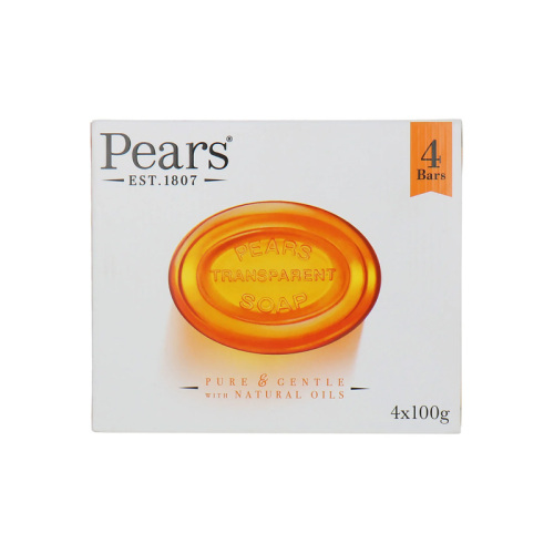 Pears Doğal Yağlı Transparan Sabun 100 gr x 4