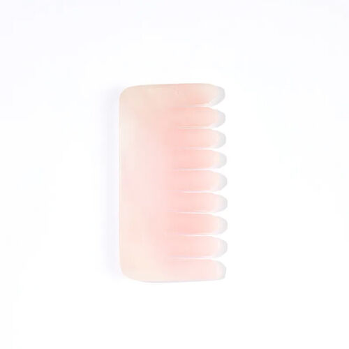 Pelcare Rose Quartz Crystal Hair Comb Masaj Taşı