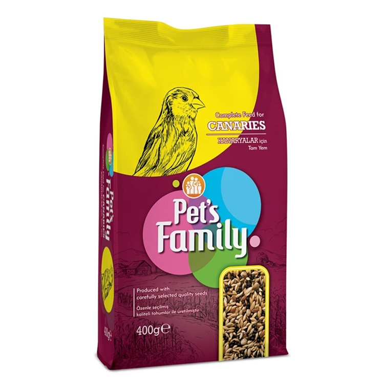 PetS Ailesi 400 Gr Kuş Yemi_Kanarya