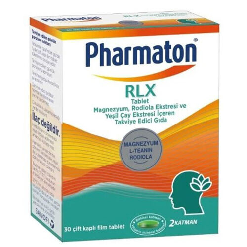 Pharmaton RLX Пищевая добавка 30 таблеток с двойной оболочкой, покрытых пленочной оболочкой