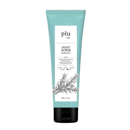 Plu 365 Foot Scrub Herb Mint - Nane Aromalı Ayak Peelingi 100 gr