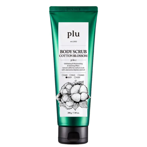 Plu Body Scrub Cotton Blossom - Pamuk Çiçekli Vücut Peelingi 200 gr