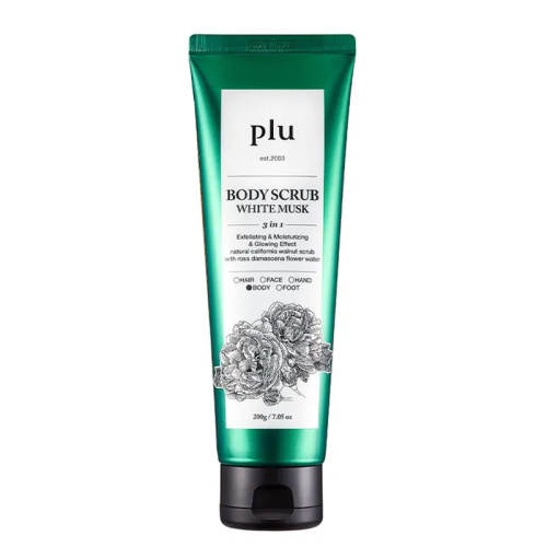 Plu Body Scrub White Musk - Beyaz Misk Kokulu Vücut Peelingi 200 gr