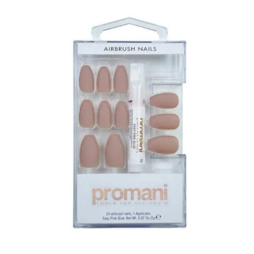 Promani Takma Tırnak Kiti Bej