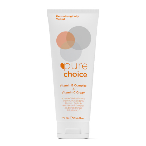 Pure Choice Vitamin C ve Vitamin B Complex Cilt Bakım Kremi 75 ml