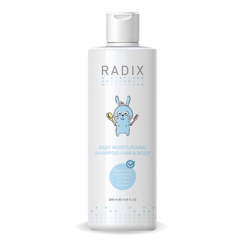 Radix Nemlendiricili Bebek Şampuanı Saç ve Vücut 200 ml