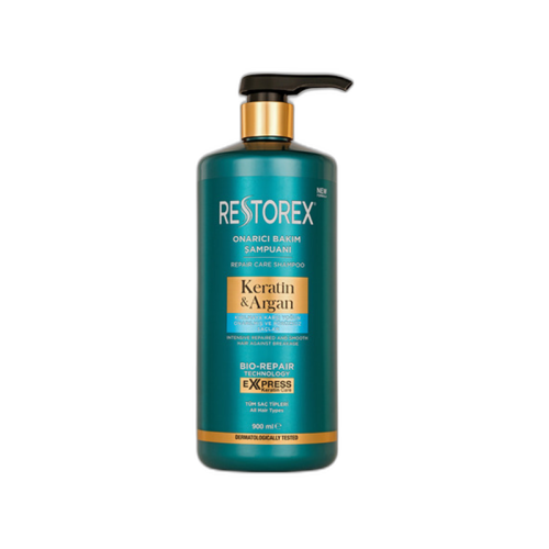 Restorex Keratin Argan Bakım Şampuanı 900 ml
