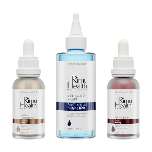 Rimu Health Gözenek Sıkılaştırmaya Yardıımcı Leke Karşıtı Set