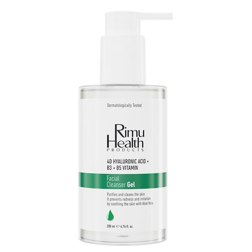 Rimu Health Nemlendirici Etkili Yüz Temizleme Jeli 200 ml