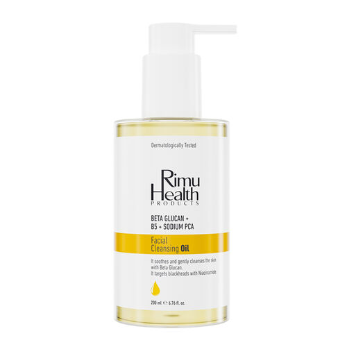 Rimu Health Siyah Nokta Karşıtı Arındırıcı Yüz Temizleme Yağı 200 ml
