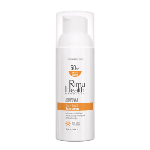 Rimu Health Yağlı Ve Karma Ciltler İçin Spf50+ Güneş Kremi 50 ml