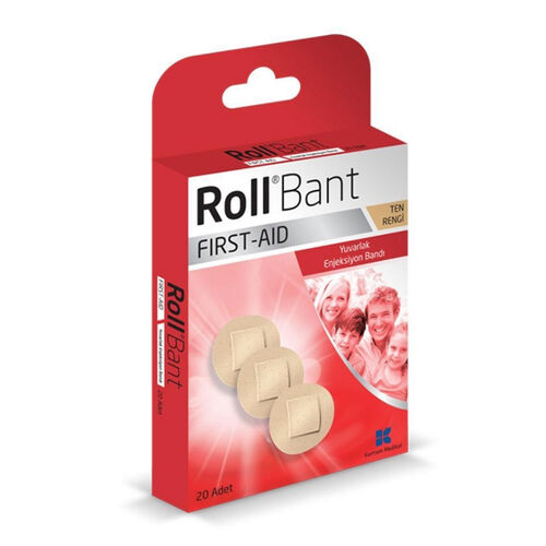 Roll Bant İlk Yardım Yuvarlak Bant 20 Adet