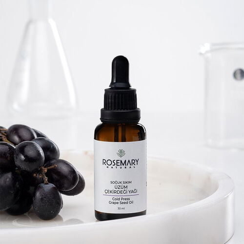 Biberiye Doğal Soğuk Sıkım Üzüm Çekirdeği Yağı 30 ml