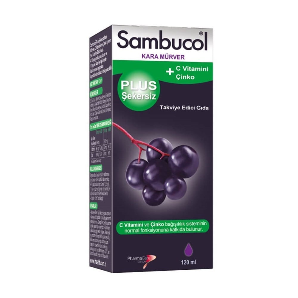 Sambucol Plus Sans Sucre 120 ml