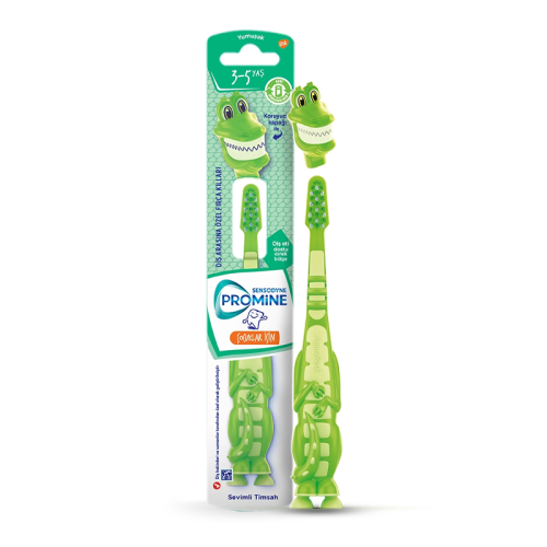 Sensodyne Promine Kids 3-5 Yaş Yumuşak Diş Fırçası - Sevimli Timsah