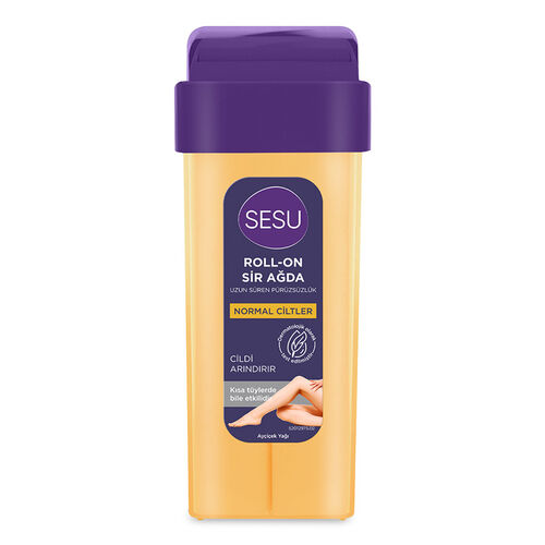 Sesu Roll-on Sir Ağda Normal Ciltler Natürel 100 ml