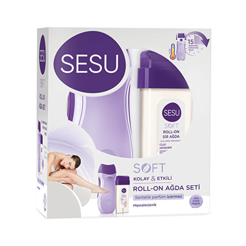 Sesu Soft Roll-on Ağda Seti