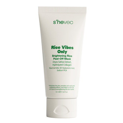 She Vec Rice Vibes Only Aydınlatıcı Pirinç Maske 50 ml