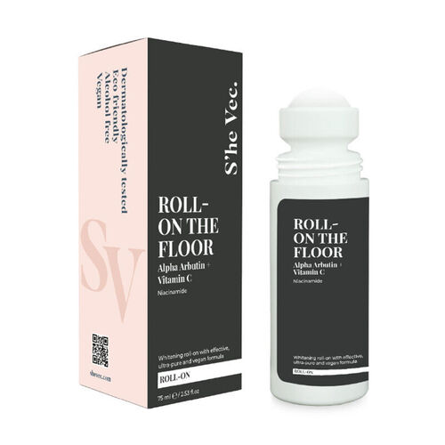 She Vec Roll-On The Floor Ter Karşıtı Beyazlatma Etkili Roll-On 75 ml
