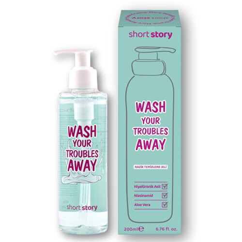 Short Story WASH YOUR TROUBLES AWAY Yüz Temizleme Jeli 200 ml