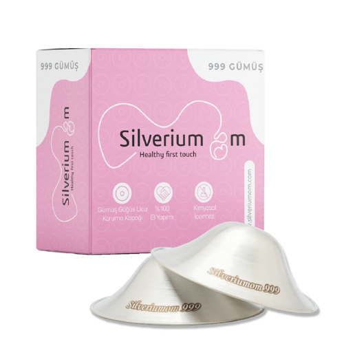 Silverium Gümüş Emzirme Kupası