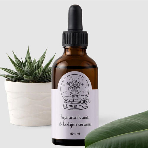 Simya Evi Hyaluronik Asit ve Kolajenli Cilt Bakım Serumu 50 ml