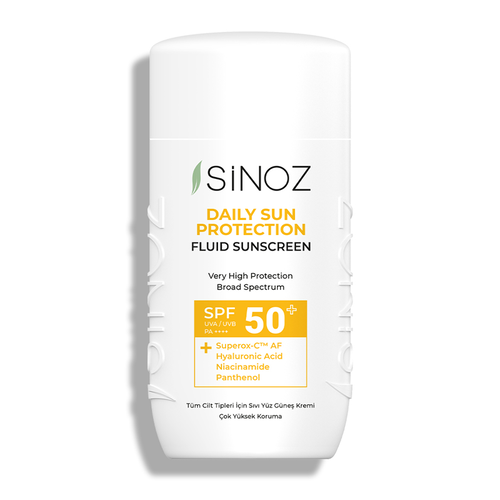 Sinoz Spf50 Günlük Kullanım Sıvı Güneş Kremi 50 ml