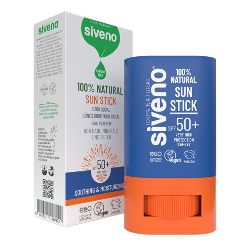Siveno %100 Doğal Güneş Koruyucu Stick 15 gr