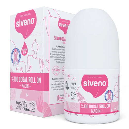 Siveno Doğal Kadınlar İçin Roll-On 50 ml