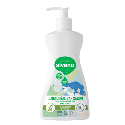 Siveno Zeytinyağlı Doğal Sıvı Sabun 300 ml