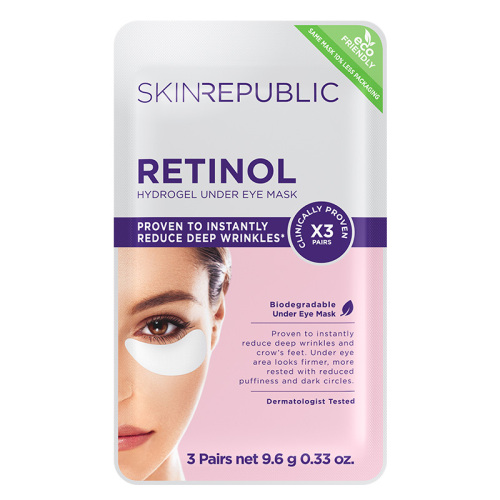 Skin Republic Retinol Hydrogel Under Eye Patch (3 Pairs) 25 ml