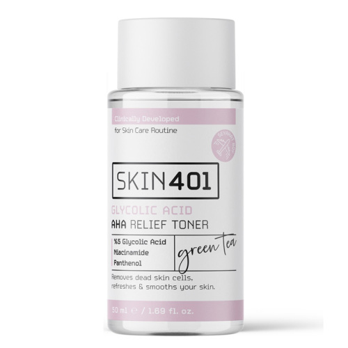 Skin401 %5 Glikolik Asit Aha Tonik 50 ml (Seyahat Boy)