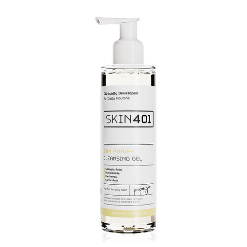 Skin401 BHA Arındırıcı Temizleme Jeli 200 ml