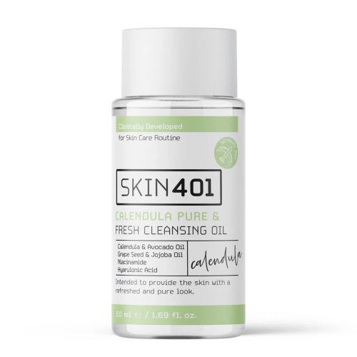 Skin401 Calendula Pure Fresh Cleansing Oil 50 ml (Seyahat Boy)