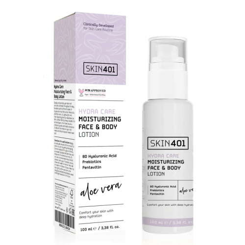Skin401 Hydra Care Yoğun Nemlendirici Yüz ve Vücut Losyonu 100 ml