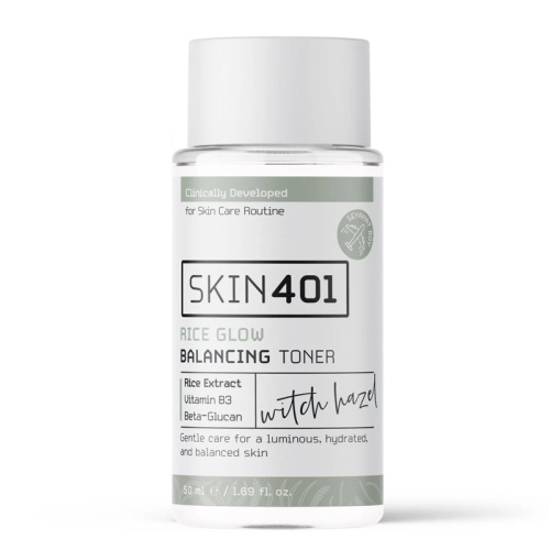 Skin401 Rice Glow Balancing Tonik 50 ml (Seyahat Boy)