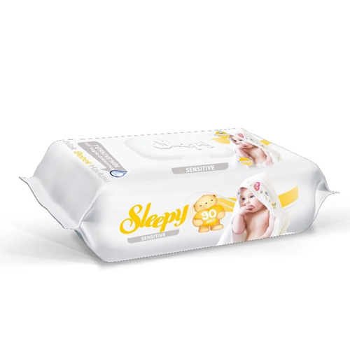 Sleepy Sensitive Bebek Islak Mendil 90 Adet (Promosyon Ürünü)