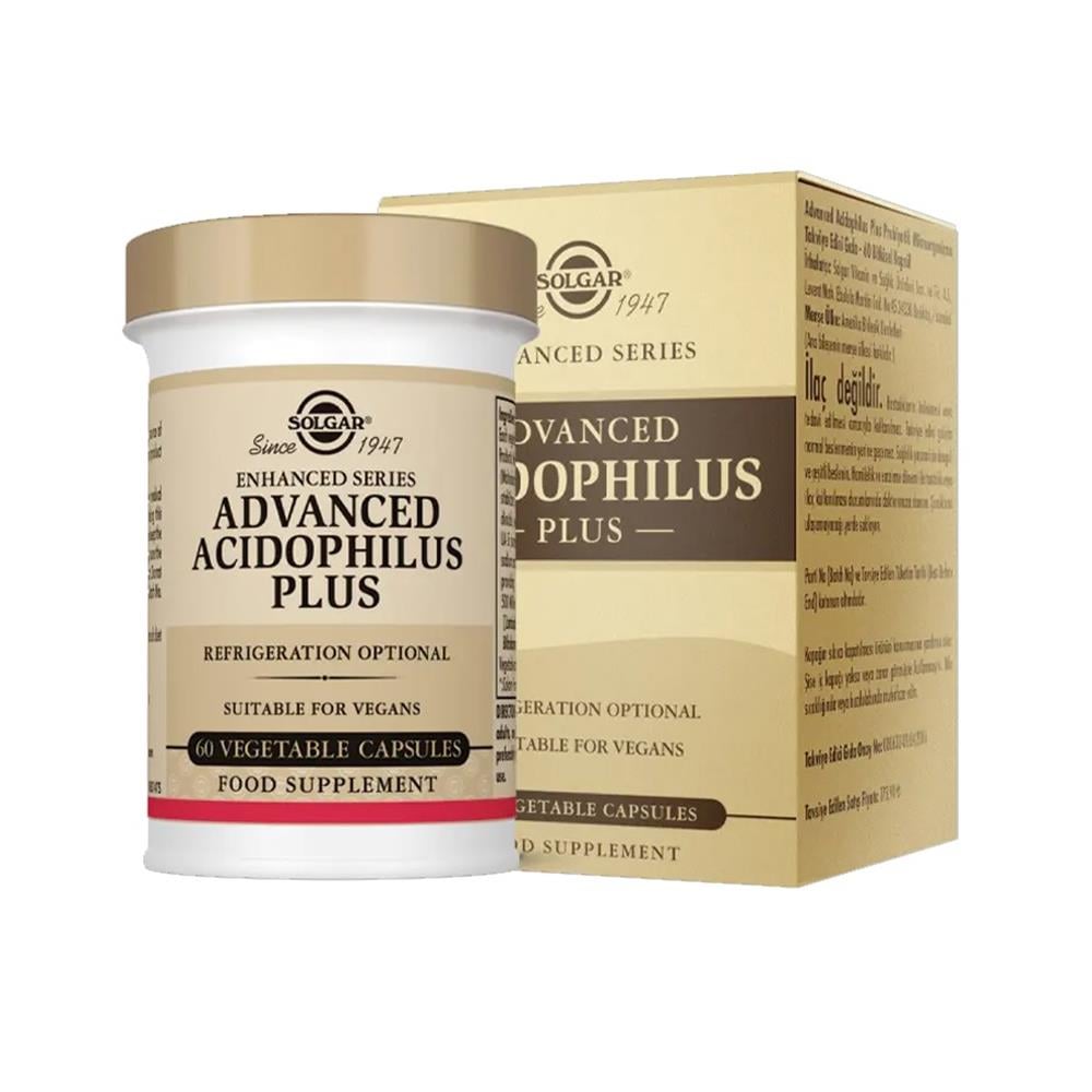 Solgar Advanced Acidophilus Plus 60 Capsules