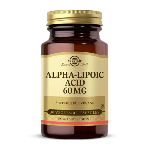 Solgar Alpha Lipoic Acid 60 mg 30 Capsules