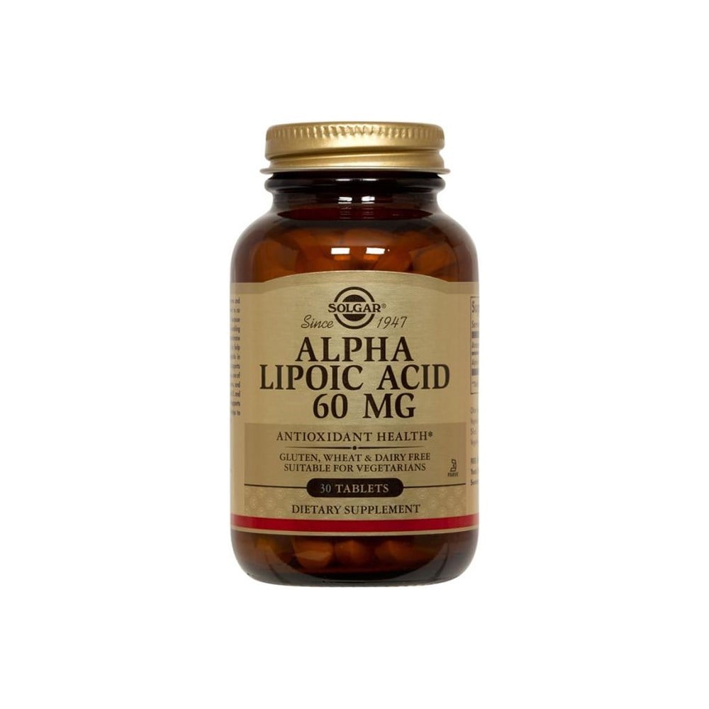 Solgar Alpha Lipoic Acid 60 mg 30 Capsules