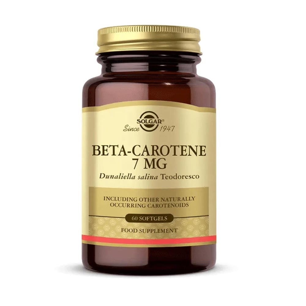 Solgar Beta Carotene 7 mg 60 Softjel