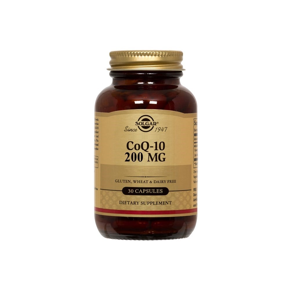 Solgar Coenzyme Q-10 200 mg 30 Capsules