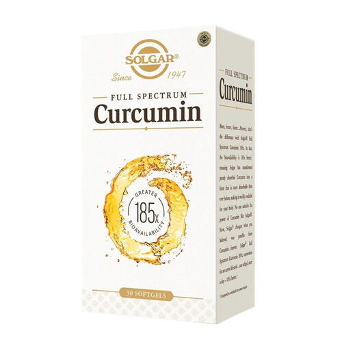 30 kapsül curcumin takviyesi