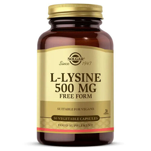 Solgar L-Lizin 500 Mg 50 Kapsül
