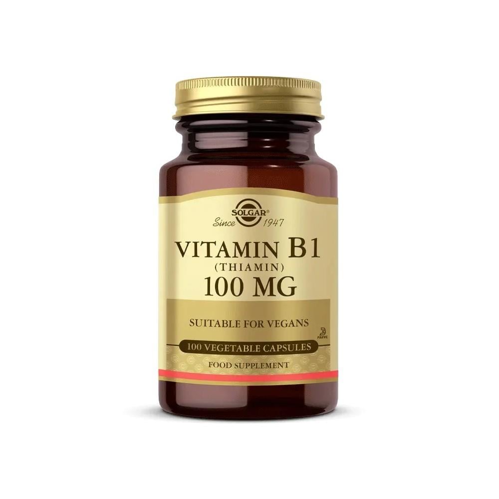 Solgar Vitamin B1 100 mg 100 Kapsül