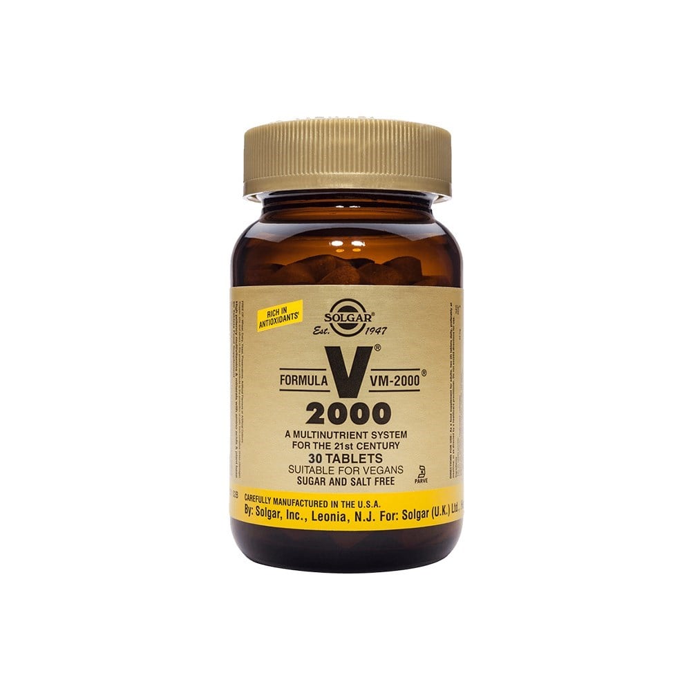 Solgar VM 2000 Multi Vitamin 30 Tablet