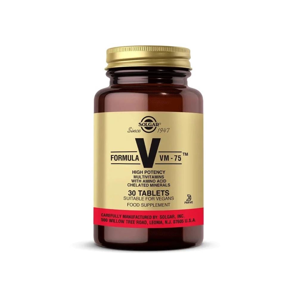 Solgar VM 75 Multi Vitamine 30 Comprimés