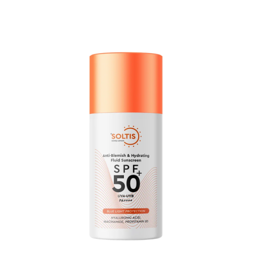 Soltis Leke Karşıtı ve Nemlendirici Günlük Fluid Güneş Koruyucu Krem SPF50+ 50 ml